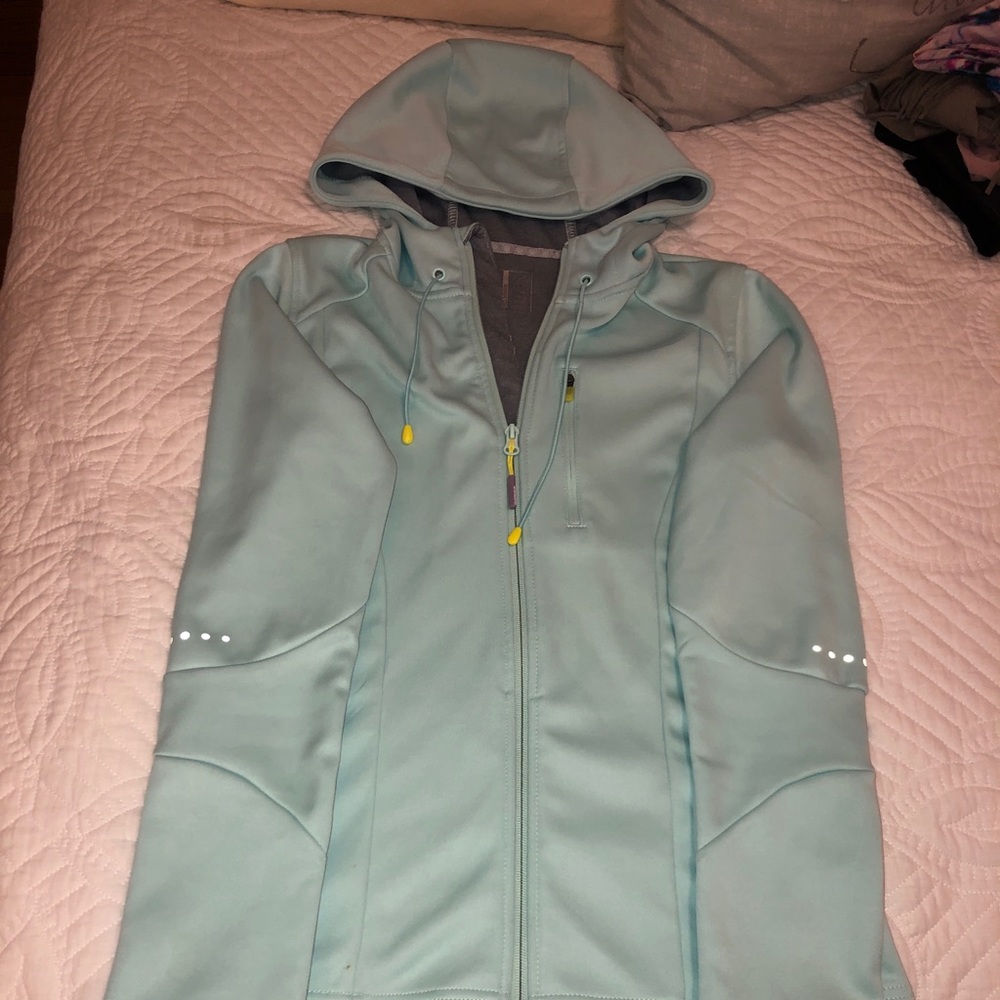 athletic zip up